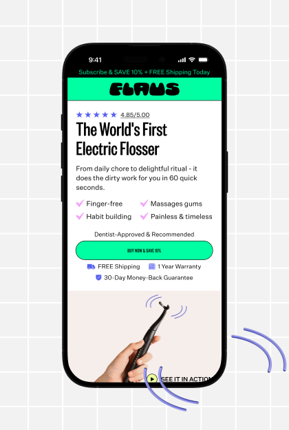 Landing page example 1