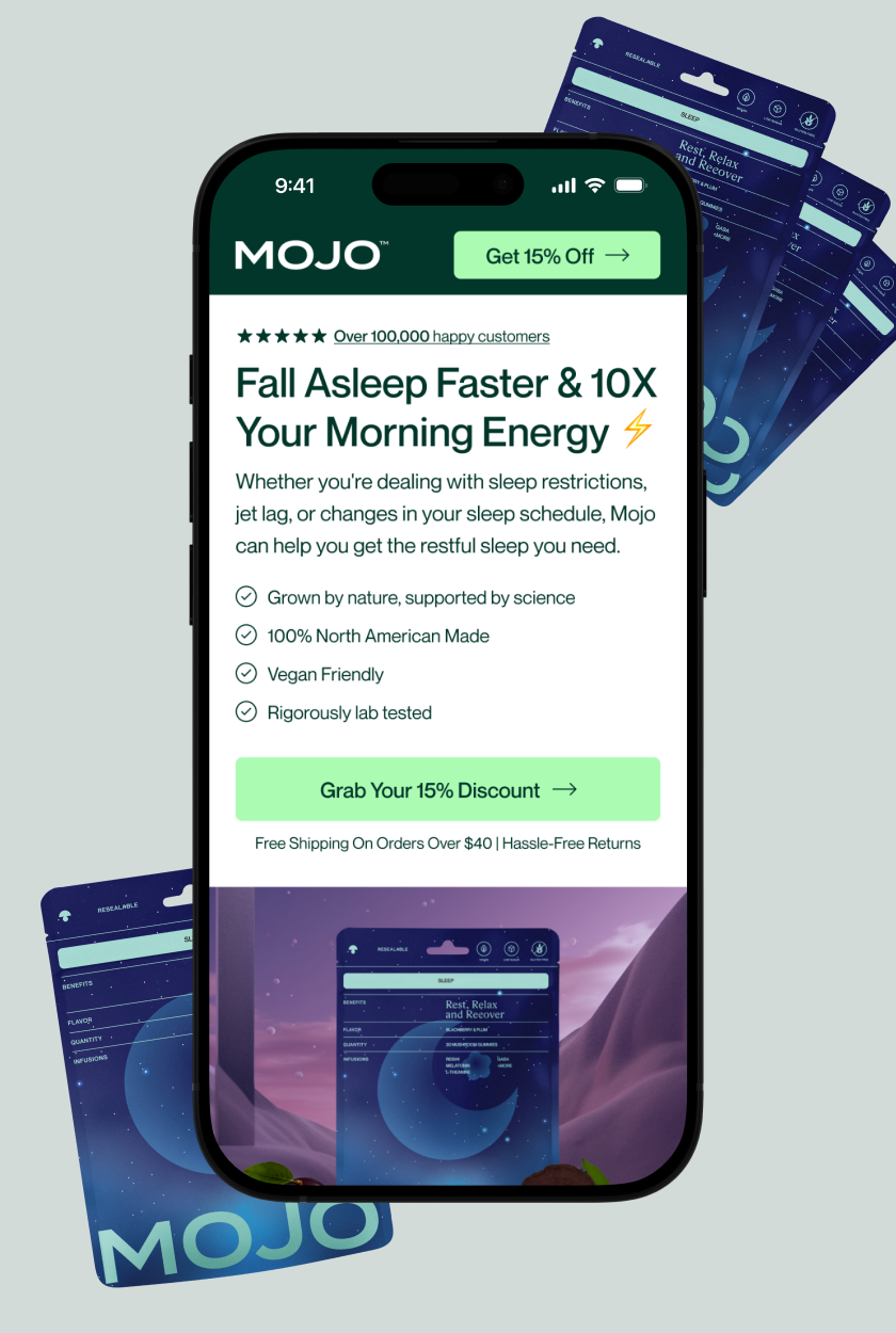 Landing page example 2