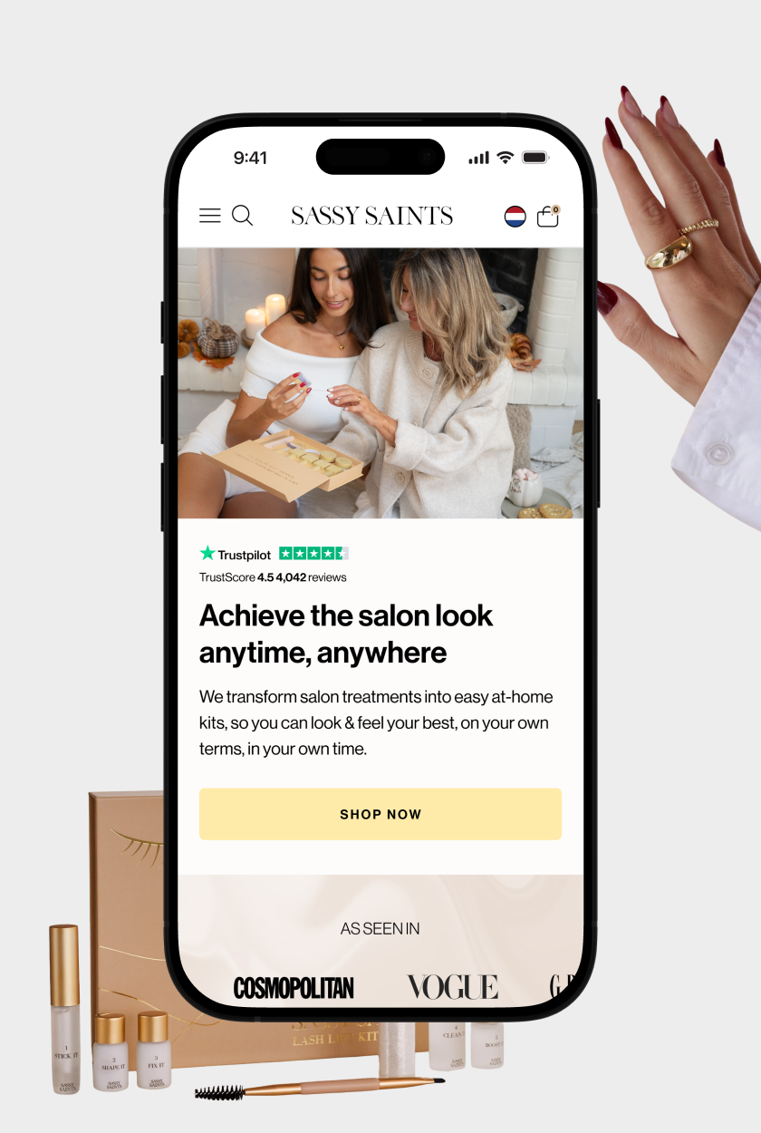 Landing page example 3